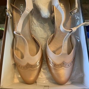 Chelsea Crew Gatsby Heels Rose Gold Size 38